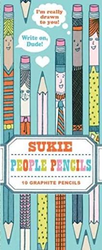 People Pencils: 10 Graphite Pencils