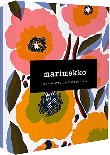 Marimekko Kukka Notecards: (greeting Cards Featuring Scandinavian Design, Colorful Lifestyle Floral Stationery Collection)