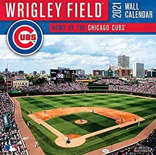 Chicago Cubs Wrigley Field 2021 12x12 Stadium Wall Calendar