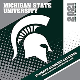 Michigan State Spartans 2021 12x12 Team Wall Calendar