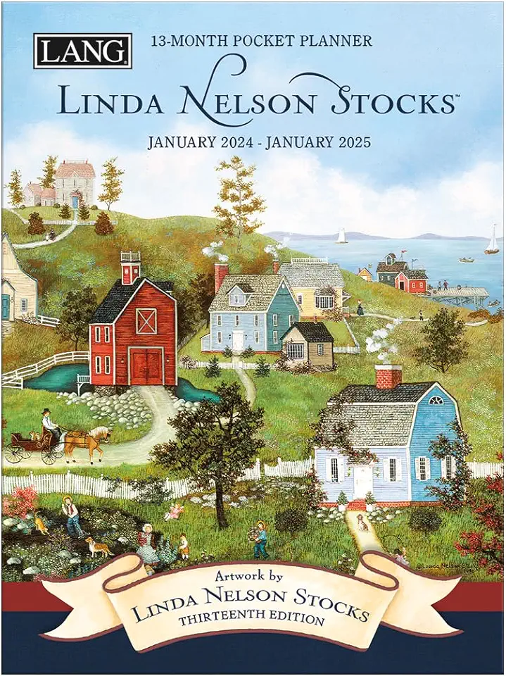 Linda Nelson Stocks 2024 Monthly Pocket Planner