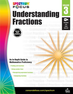 Spectrum Understanding Fractions, Grade 3