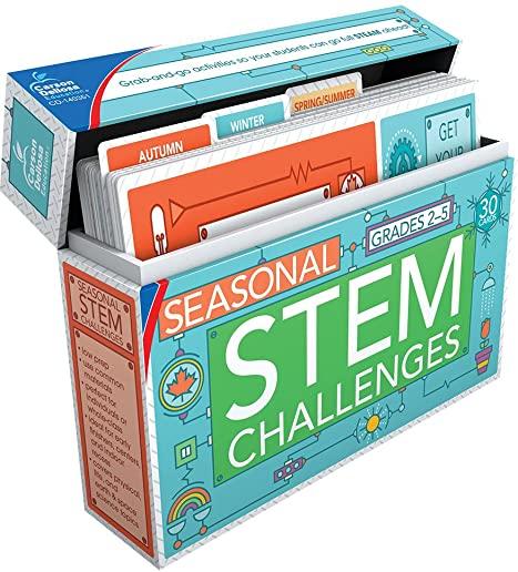 Seasonal Stem Challenges Learning Cards