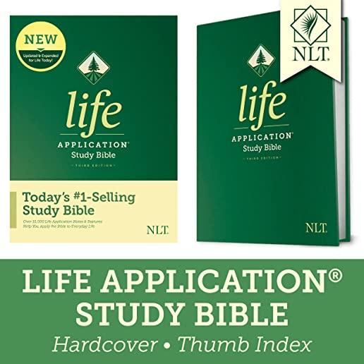 NLT Life Application Study Bible, Third Edition (Hardcover, Indexed)