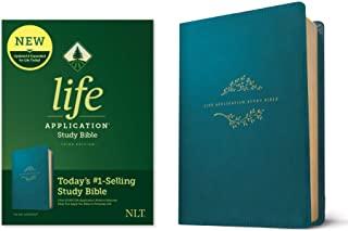 NLT Life Application Study Bible, Third Edition (Leatherlike, Teal Blue)