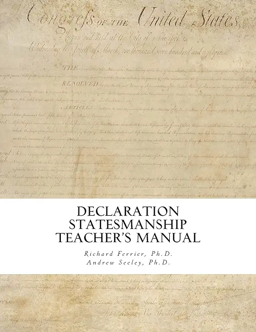 Declaration Statesmanship: Teacher's Manual: A Course in American Government