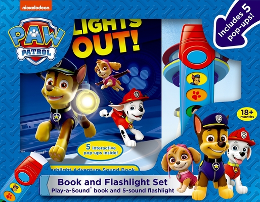 Little Flashlight Adventure Book Paw Patrol Box: Book and Flashlight Set [With Flashlight]