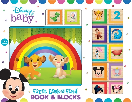 Disney Baby: First Look and Find Book & Blocks