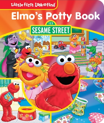 Sesame Street: Elmo's Potty Book: Little First Look and Find