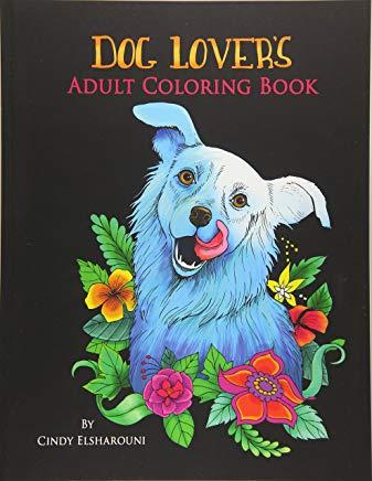 Dog Lover's Adult Coloring Book