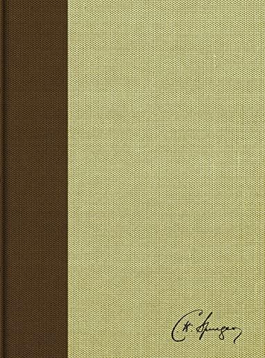 Rvr 1960 Biblia de Estudio Spurgeon, MarrÃ³n Claro, Tela