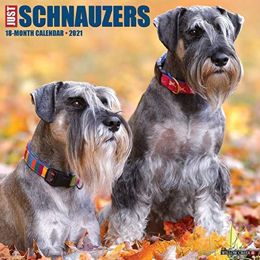 Just Schnauzers 2021 Wall Calendar (Dog Breed Calendar)