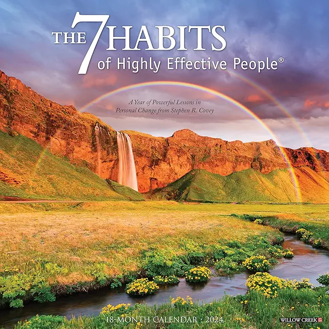 7 Habits of Highly Effective People 2024 12 X 12 Wall Calendar