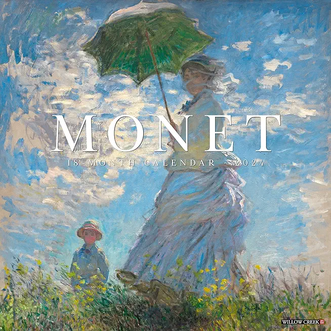Monet 2024 12 X 12 Wall Calendar