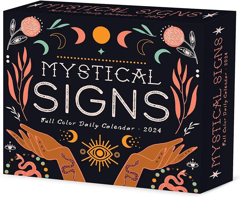Mystical Signs 2024 6.2 X 5.4 Box Calendar