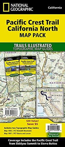 Pacific Crest Trail: California North [map Pack Bundle]