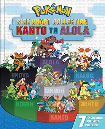 PokÃ©mon Size Chart Collection: Kanto to Alola