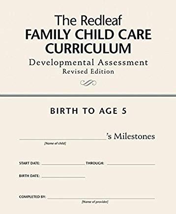 The Redleaf Family Child Care Curriculum Developmental Assessment [10-Pack]