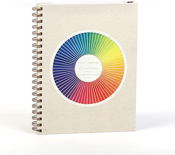 Color: A Sketchbook and Guide (8-1/4 X 11 Inches, Hardcover with Wire Binding, 100 Blank Pages Plus 40 Full-Color Vintage Ill
