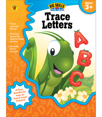 Trace Letters, Ages 3 - 5