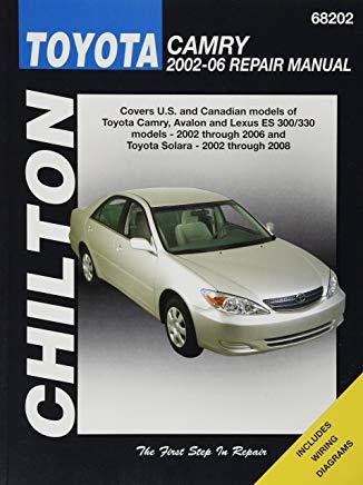Chilton-Tcc Toy Cmry AV LX Es300/330 02-06 Sol 02-08