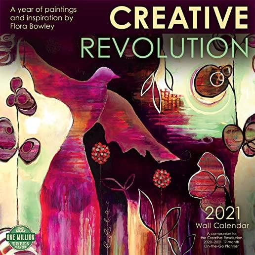 Creative Revolution 2021 Wall Calendar: A Year of Paintings and Inspiration