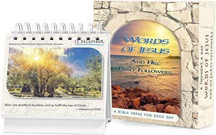 Words of Jesus and His Early Followers: A 365 Day Perpetual Calendar / Daily Desktop Quotebook
