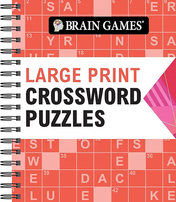 Brain Games - Large Print Crossword Puzzles (Arrow)