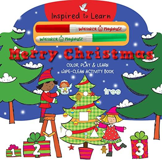Merry Christmas: Color Play & Learn Wipe-Clean Activity Book