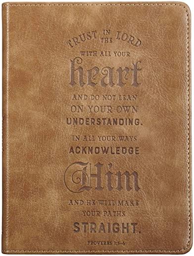 Journal Handy Luxleather Trust in the Lord - Prov 3:5-6