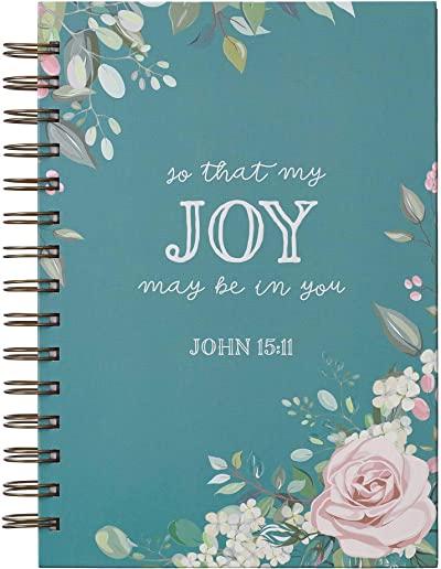 Journal Wirebound Large That Joy May Be in You - John 15:11