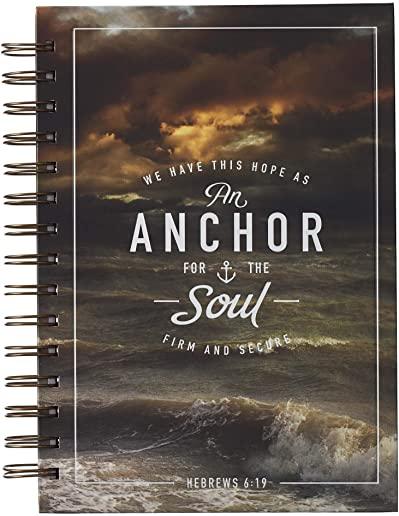 Journal Wirebound Large Anchor for the Soul