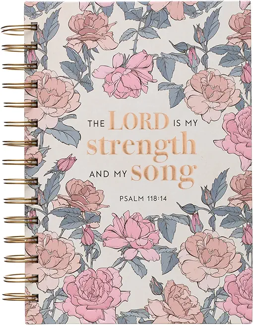 Large Wire Journal My Strength and My Song Psalm 118:14