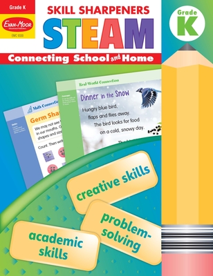 Skill Sharpeners: Steam, Kindergarten Workbook