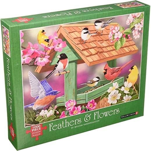 Feathers & Flowers 1000-Piece Puzzle