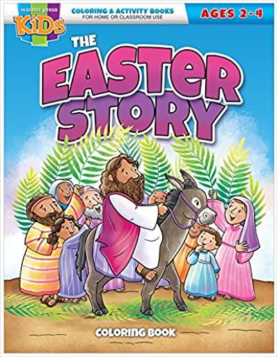 Kid/Fam Ministry Color and ACT Bks - Seasonal - The Easter Story (2-4)