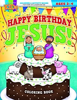 Happy Birthday, Jesus Coloring Book: Coloring Activity Books ] Christmas--2-4