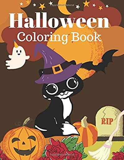 Halloween Coloring Book: A Fun Coloring Book for Kids
