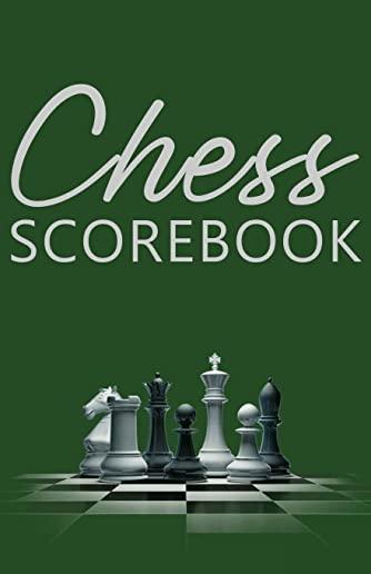 Chess Scorebook: Score Page and Moves Tracker Notebook, Chess Tournament Log Book, 100 Games with 62 Moves, Cream Paper, 5.5″ x 8