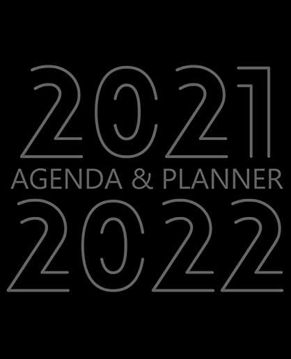 2021-2022 Agenda & Planner: Monthly Organizer Book for Activities with Priorities, Monthly Budget, To-do List and Notes, 24 Month Calendar, 2 Year