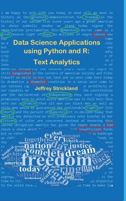 Data Science Applications using Python and R: Text Analytics