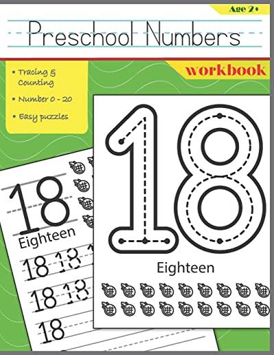 Preschool Numbers Workbook: Handwriting Numbers & Easy Number Puzzles for Kids