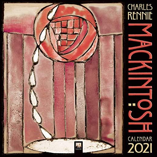 Charles Rennie Mackintosh Wall Calendar 2021 (Art Calendar)