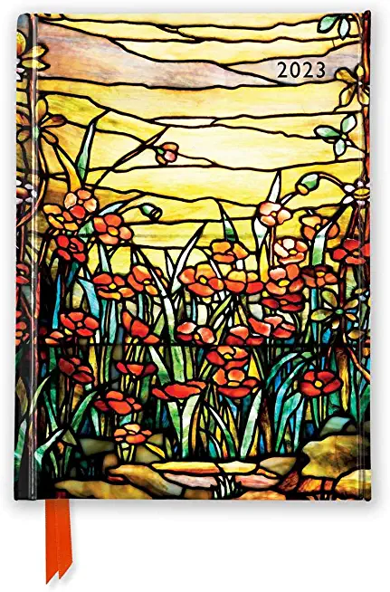 Louis Comfort Tiffany: Red Flowers & a Stream Pocket Diary 2023
