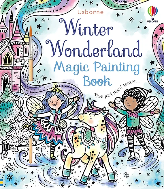 Winter Wonderland Magic Painting Book: A Winter and Holiday Book for Kids
