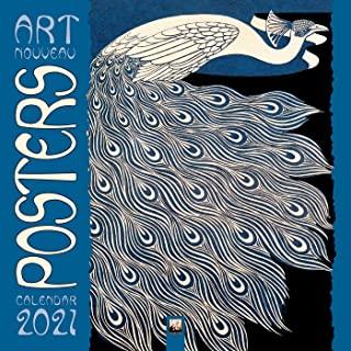 Art Nouveau Posters Wall Calendar 2021 (Art Calendar)