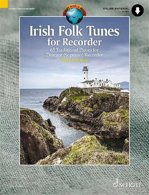Irish Folk Tunes: Descant Recorder Book with Online Audio