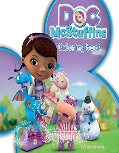 Doc McStuffins Coloring Book For kids: 120 Coloring Pages For kids Ages 4-8