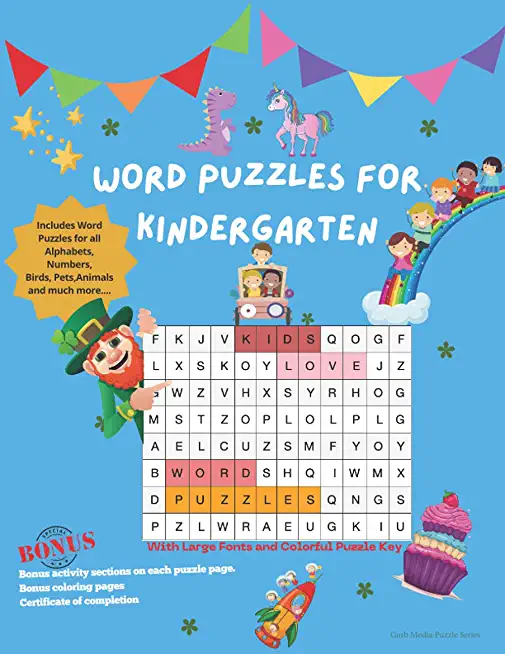 Word Puzzles for Kindergarten