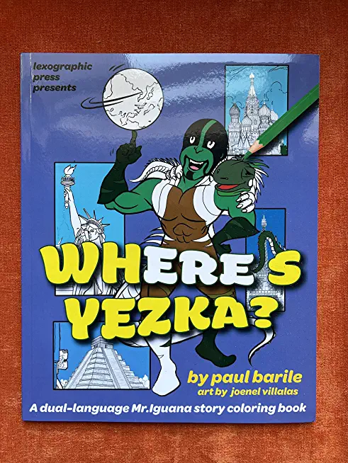 Where's Yezka: A Dual-Language Coloring Storybook